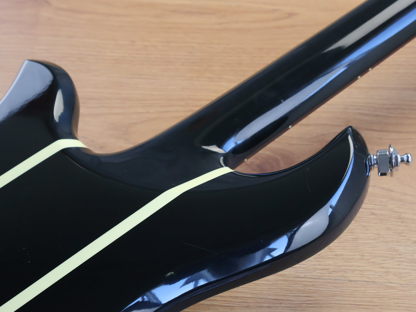 1997 Burny (Fernandes) EB-95X "X Japan" Signature Eagle Bass (Black)