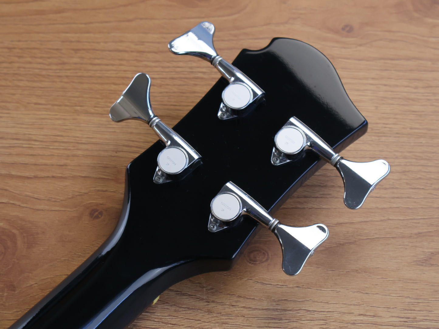 1997 Burny (Fernandes) EB-95X "X Japan" Signature Eagle Bass (Black)