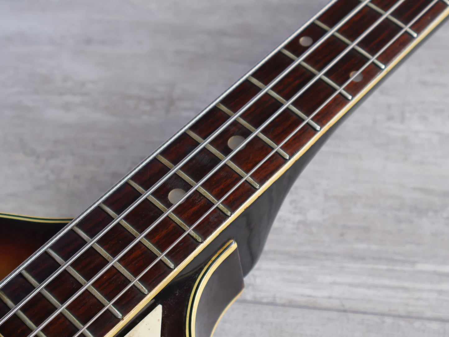 1971 Greco Japan VB-300 Violin Beatle Bass (Brown Sunburst)