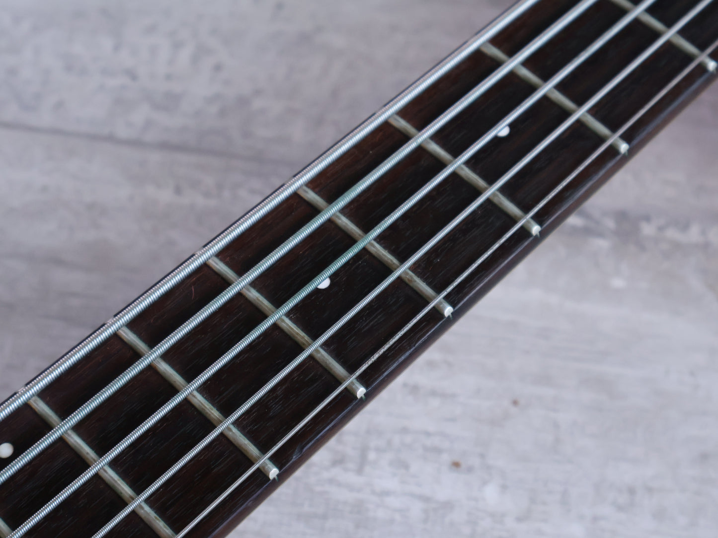 1980's TUNE "Bass Maniac" Japan TBC-5S 5-String 25-Fret Bass Guitar (Natural Stain)