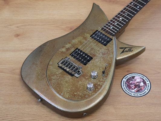 2000’s Tokai Japan Talbo Blazing Fire Cast Aluminium Electric Guitar (Rusted Bronze)