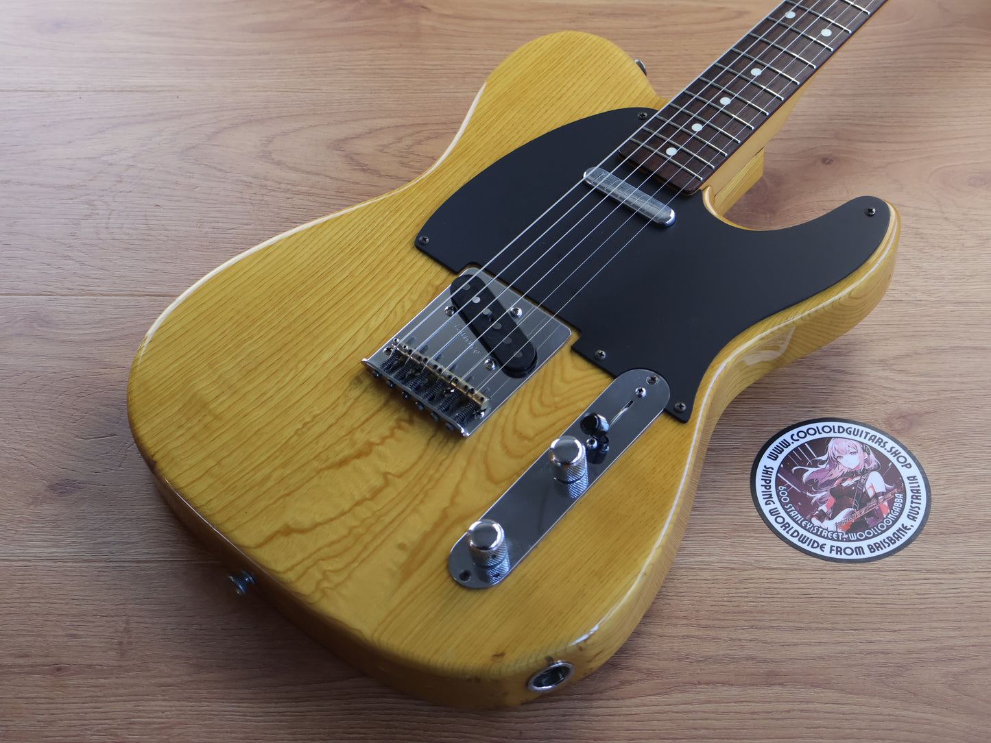 1986 Bill Lawrence Japan BTII R-70 Trigger-II Telecaster (Natural)