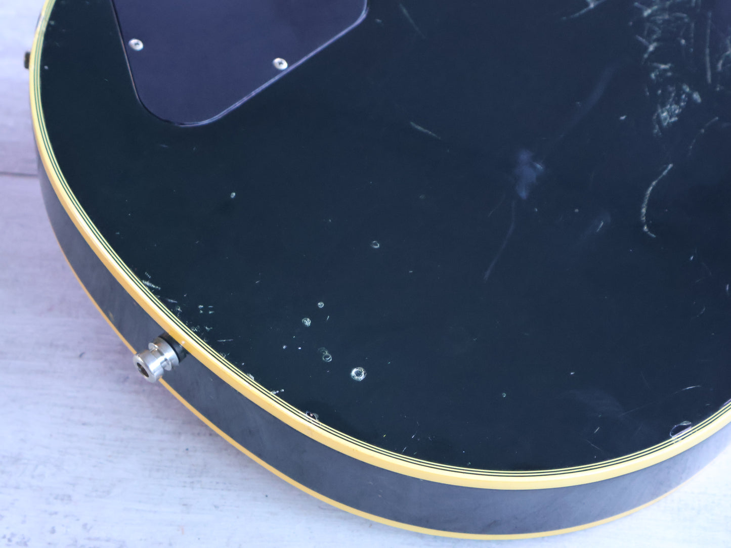 1983 Greco Japan EGC57-60 "Super Real" Les Paul Custom Black Beauty w/Kahler