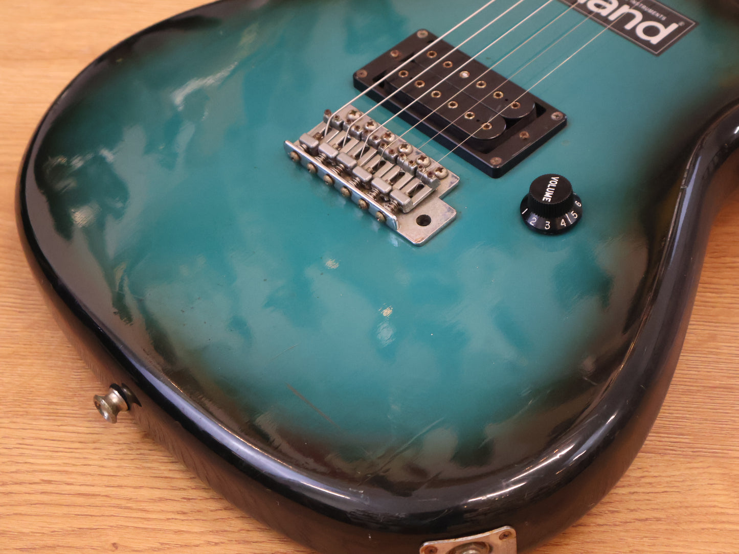 1982 Aria Pro II Japan RS INAZUMA-V (Blue Black Burst)