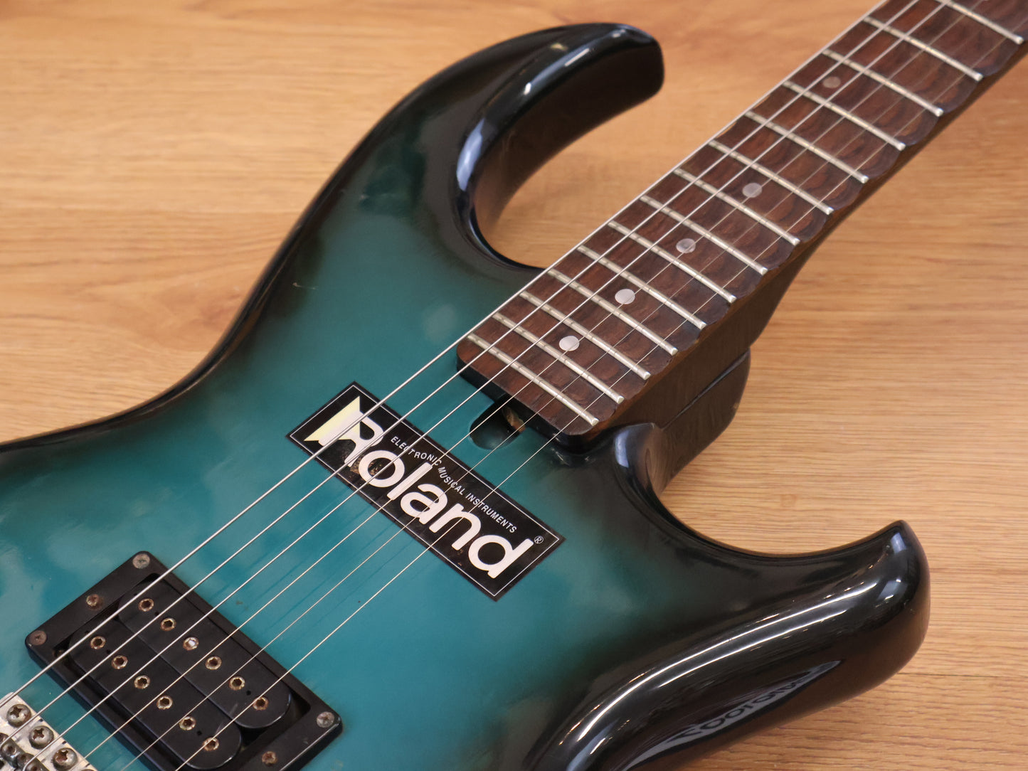 1982 Aria Pro II Japan RS INAZUMA-V (Blue Black Burst)