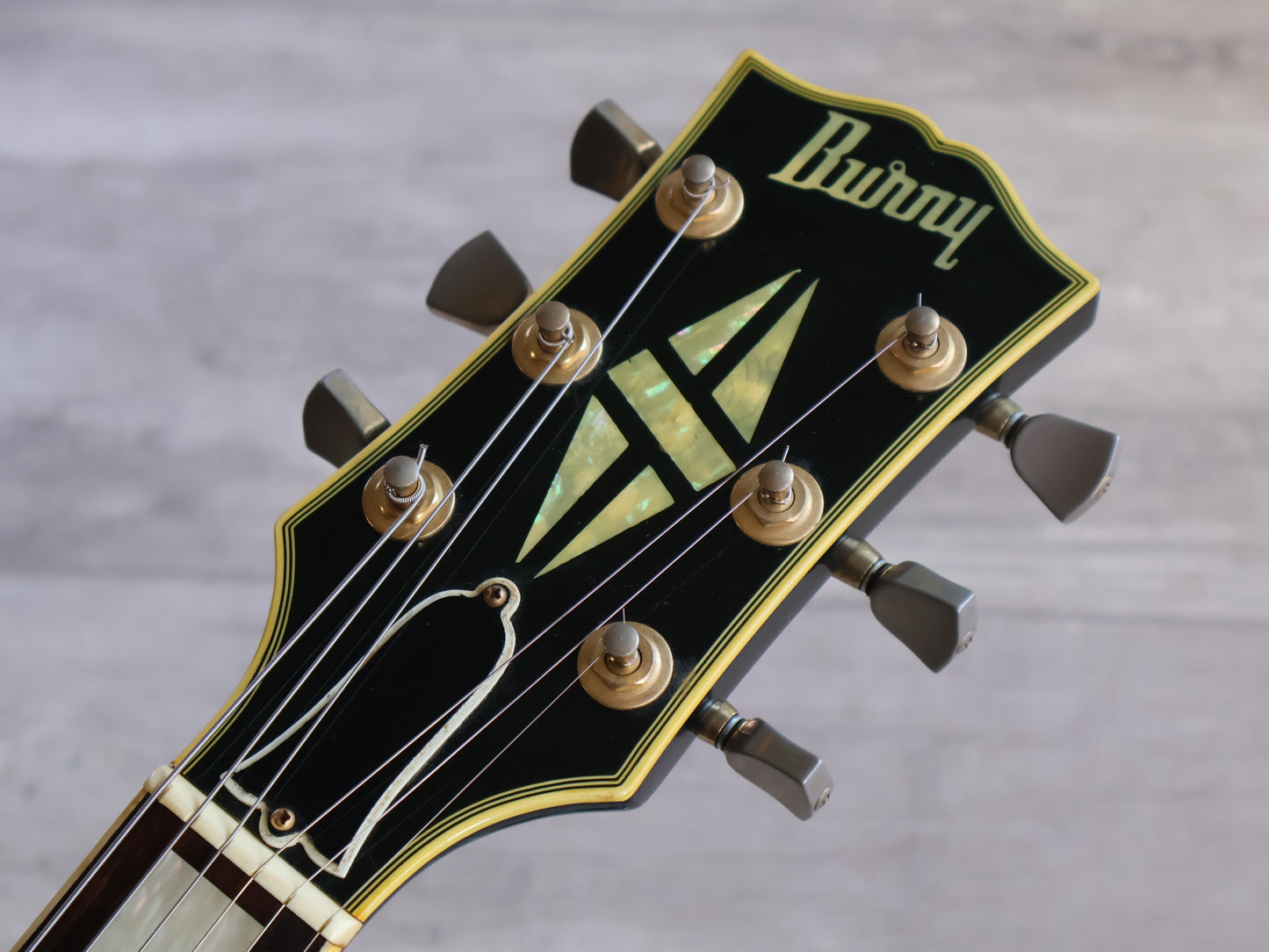 1983 Burny Japan RLC-60 Les Paul Custom (Ebony)