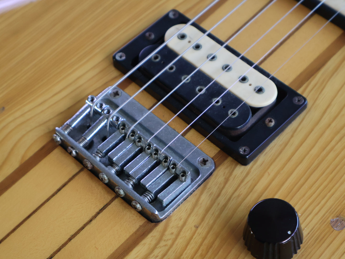 1979 Aria Pro II Japan TS-600 Neckthrough Tri-Sound (Natural)