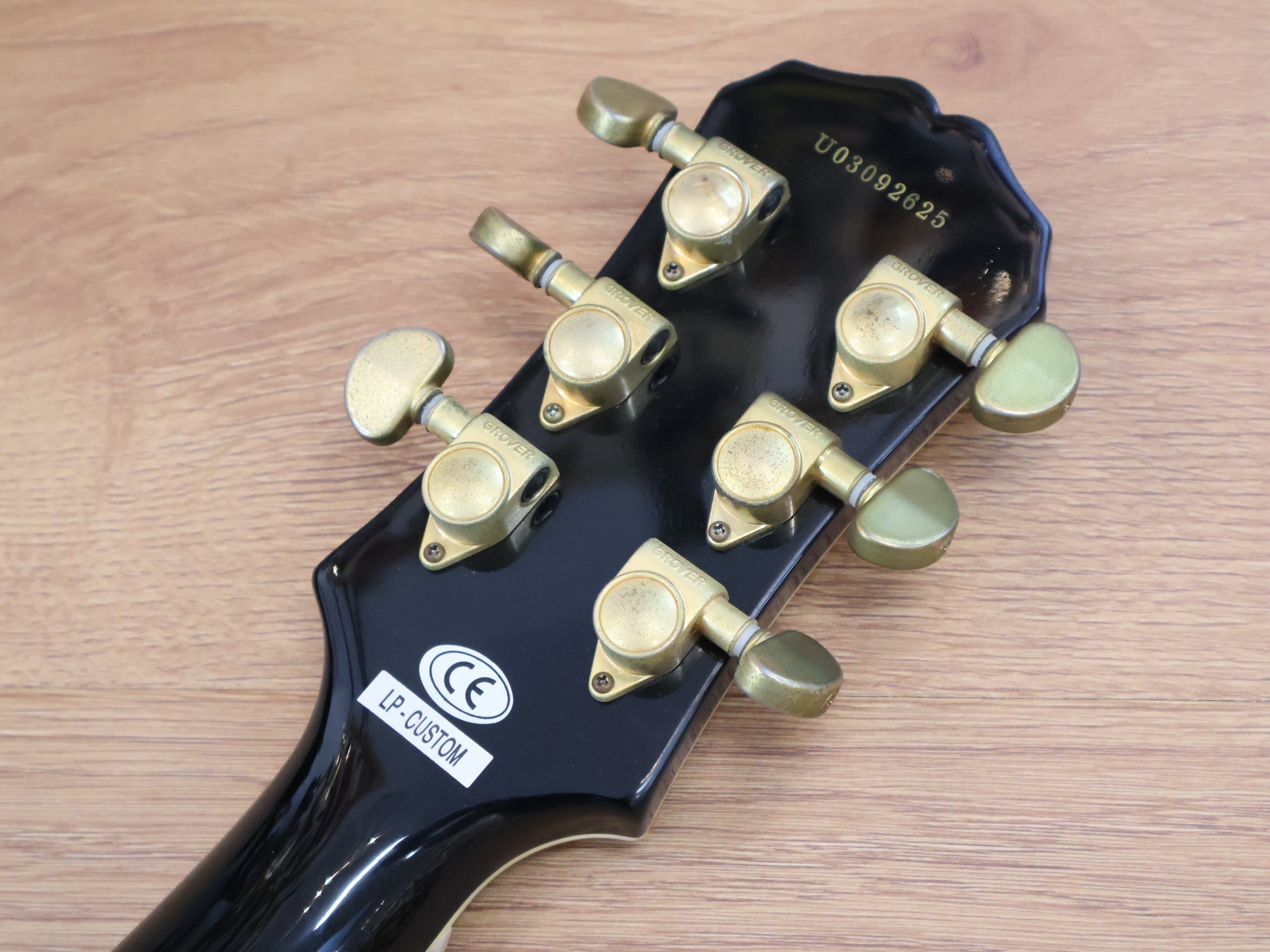 2003 Epiphone Korea Les Paul Custom (Black) – Cool Old Guitars