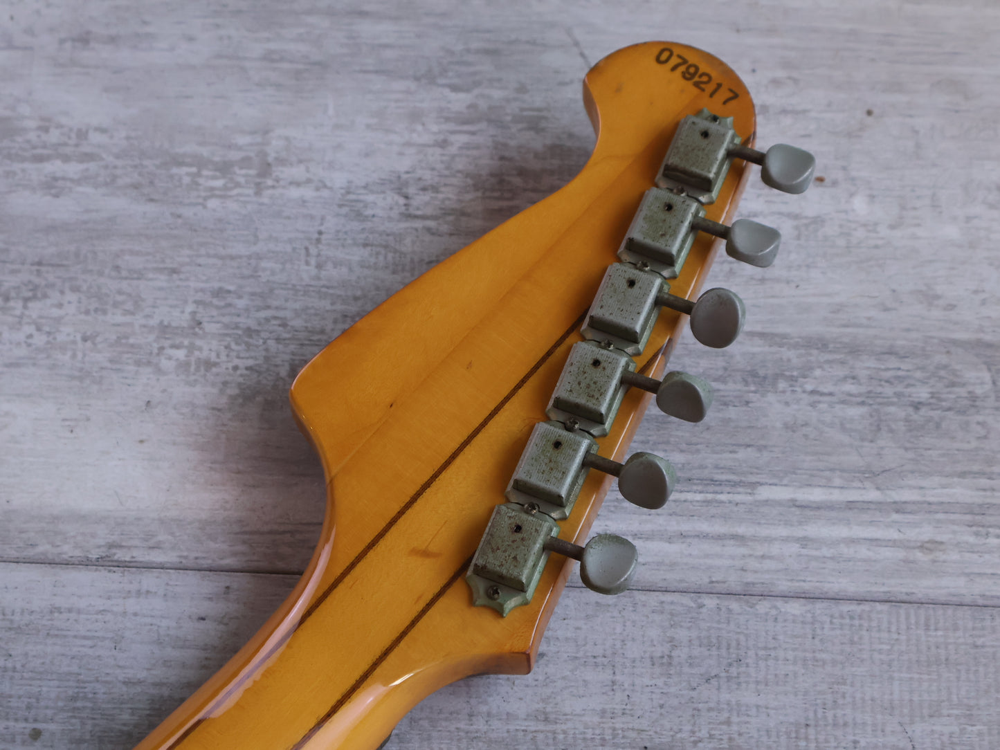 1979 Aria Pro II Japan TS-600 Neckthrough Tri-Sound (Natural)