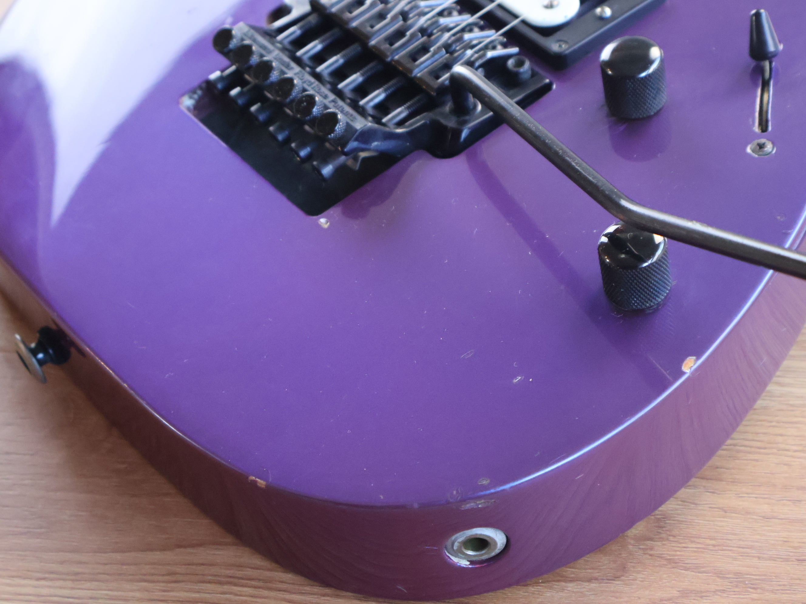 1990 Ibanez Japan RG560 HSH Superstrat w/Dimarzio's (Grape Ice