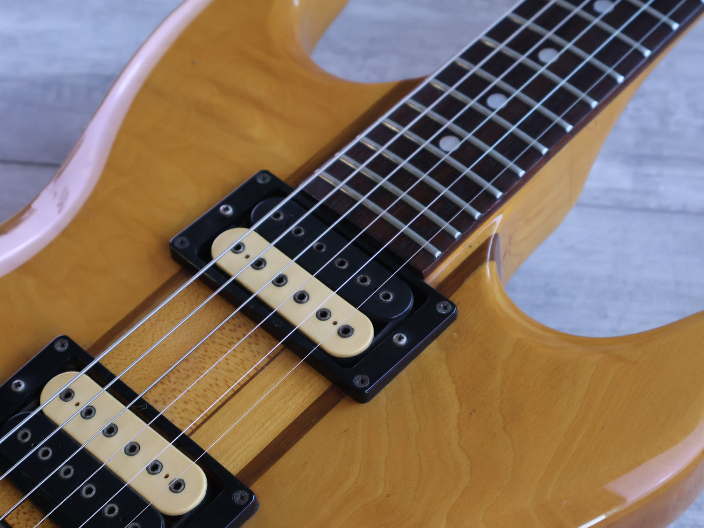 1979 Aria Pro II Japan TS-400 Tri-Sound w/Kahler (Natural)
