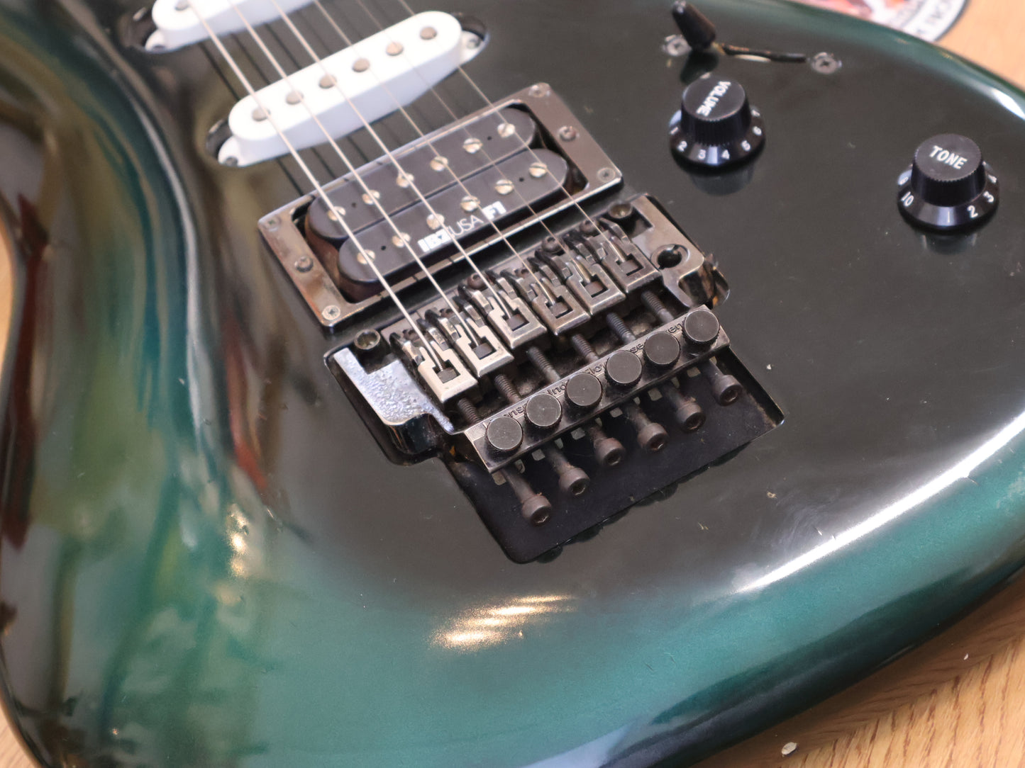 1990 Ibanez 540R Radius Series HSS Superstrat (Jewel Blue)
