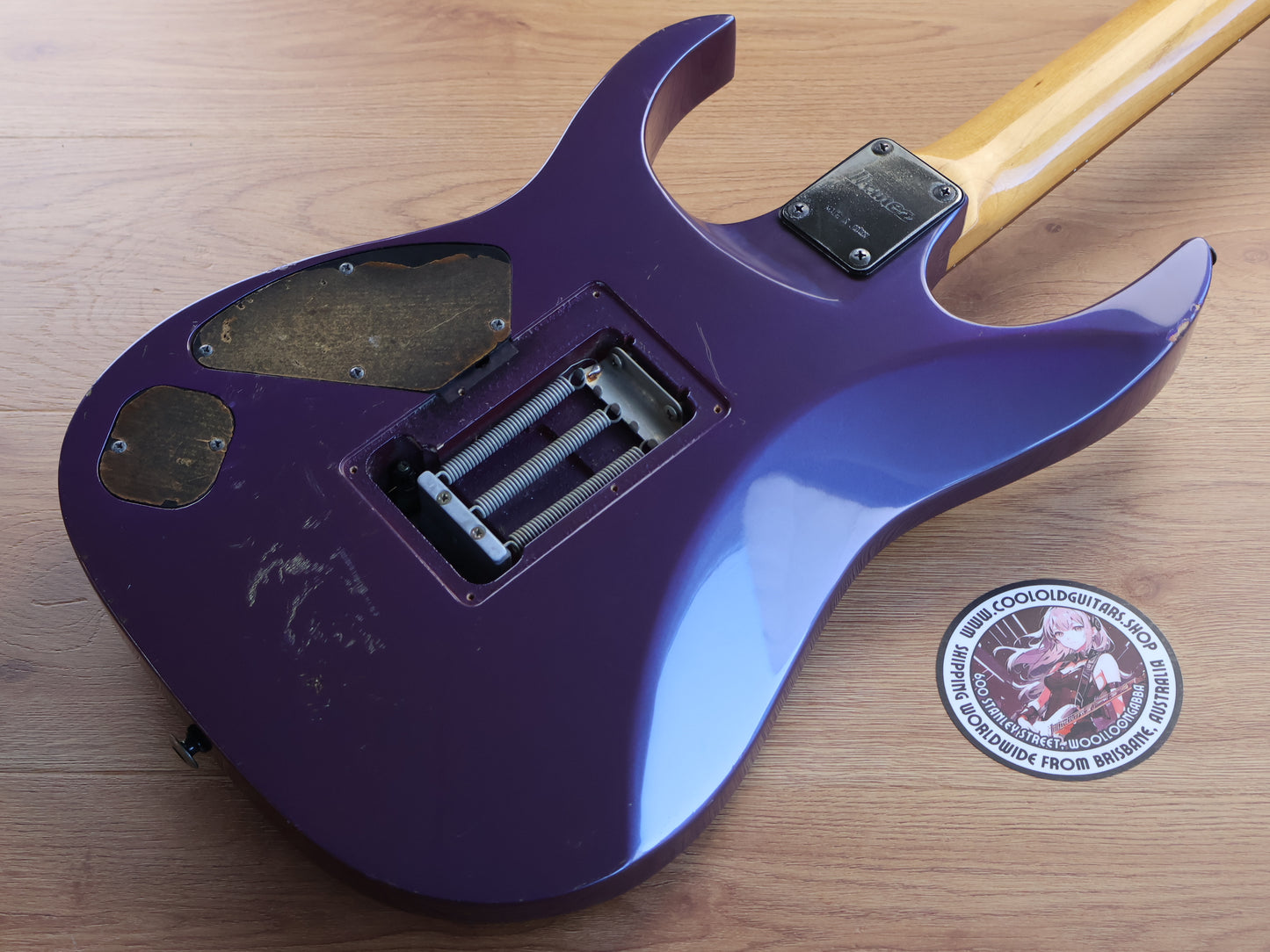 1990 Ibanez Japan RG560 HSH Superstrat w/Dimarzio's (Grape Ice)
