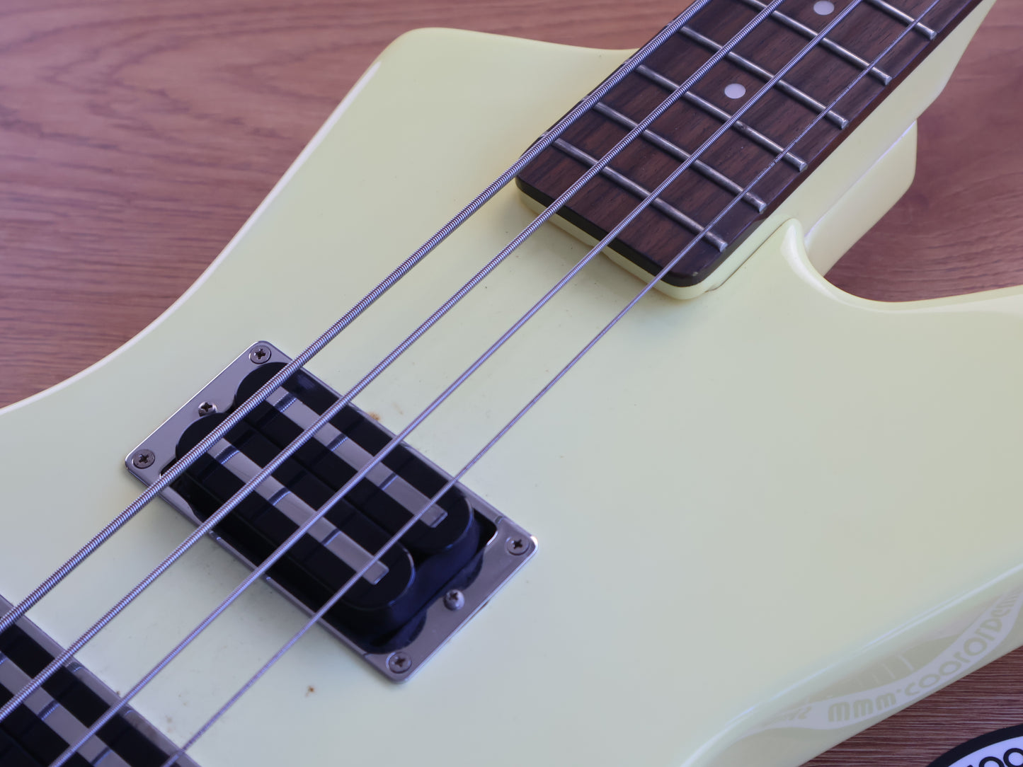 1980's Fernandes Japan BXB-55 Explorer Bass (Vintage White)