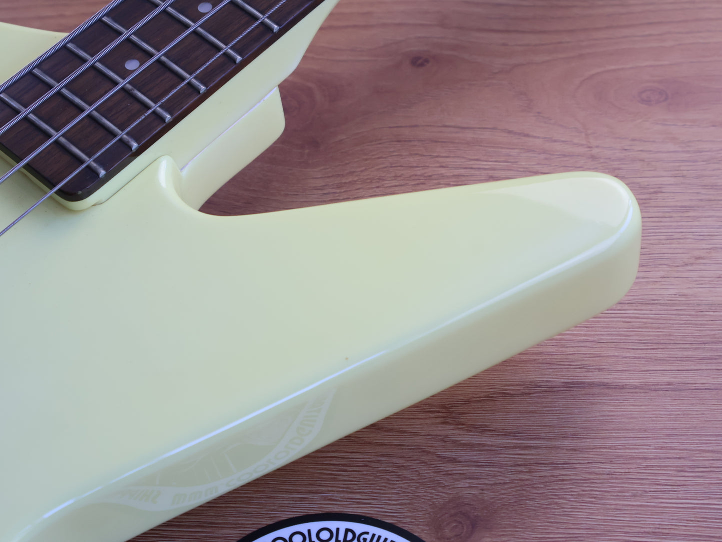 1980's Fernandes Japan BXB-55 Explorer Bass (Vintage White)