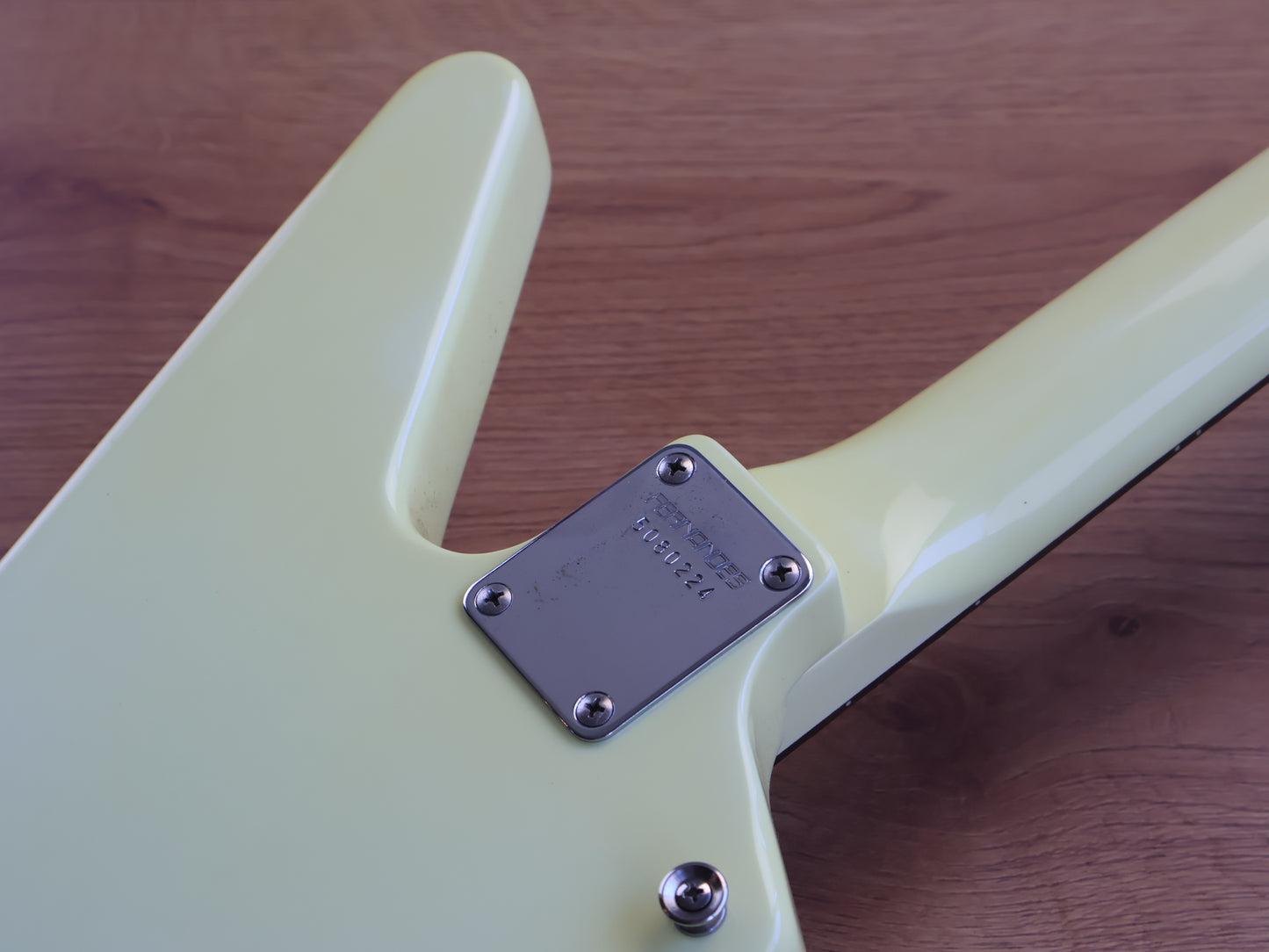 1980's Fernandes Japan BXB-55 Explorer Bass (Vintage White)