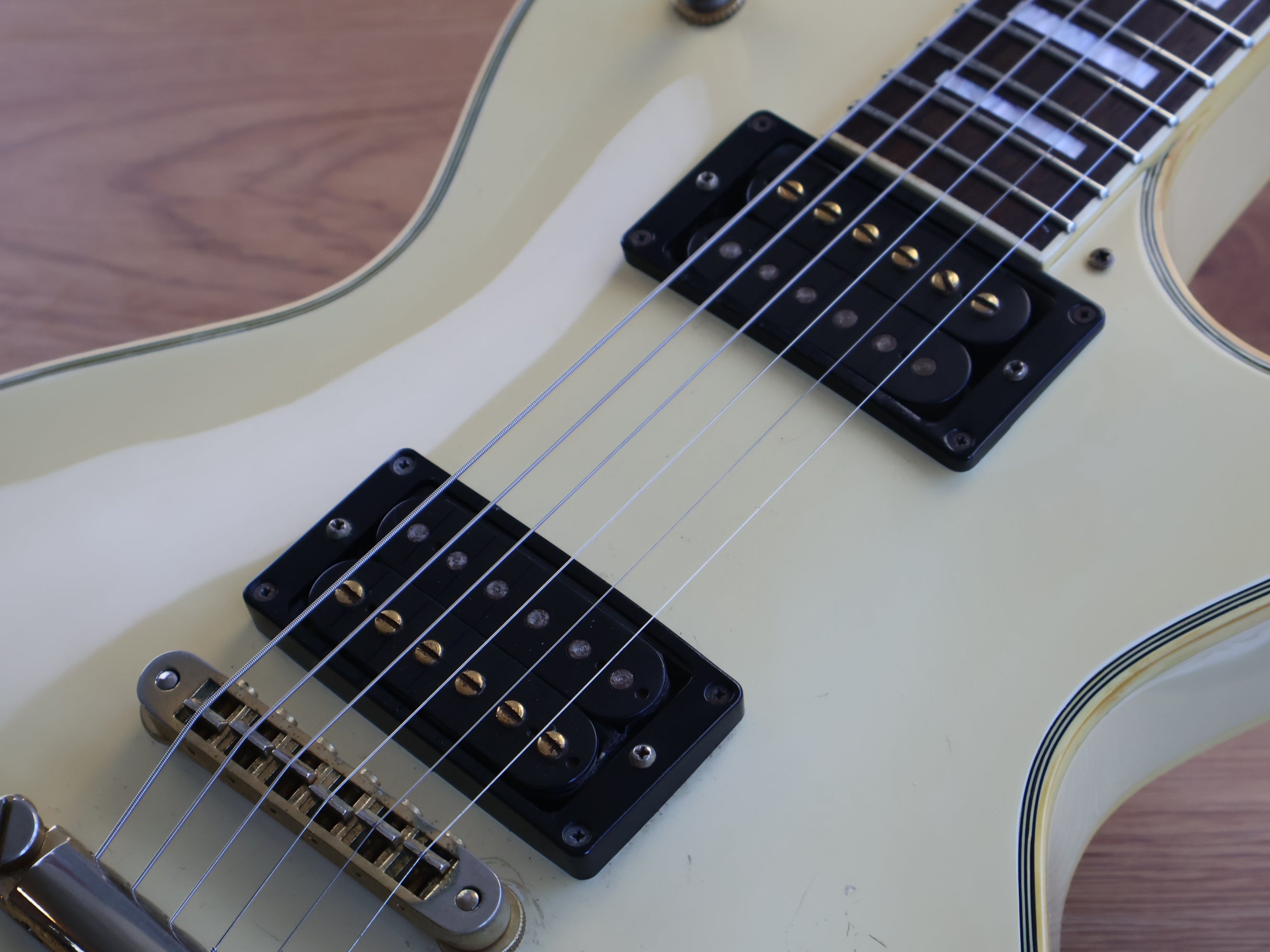 1991 Orville by Gibson Japan LPC Les Paul Custom (Alpine White