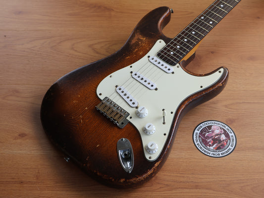 1978 Greco Japan '62 Reissue Stratocaster (Antique Violin Sunburst)