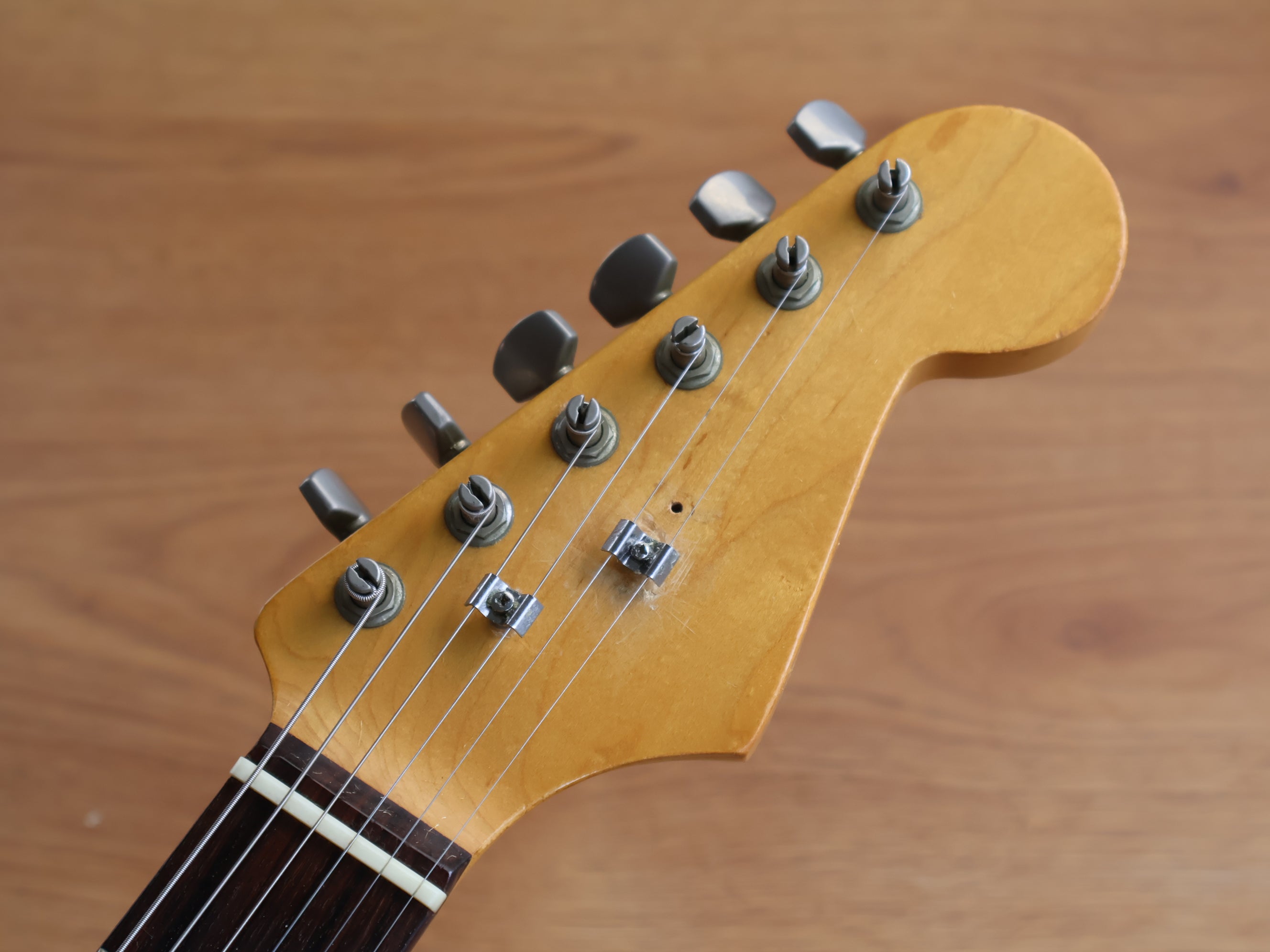 ギター Greco SG1978 Japanese vintage 1978 Greco Japan '62 Reissue Stratocaster (Antique Violin Sunburst