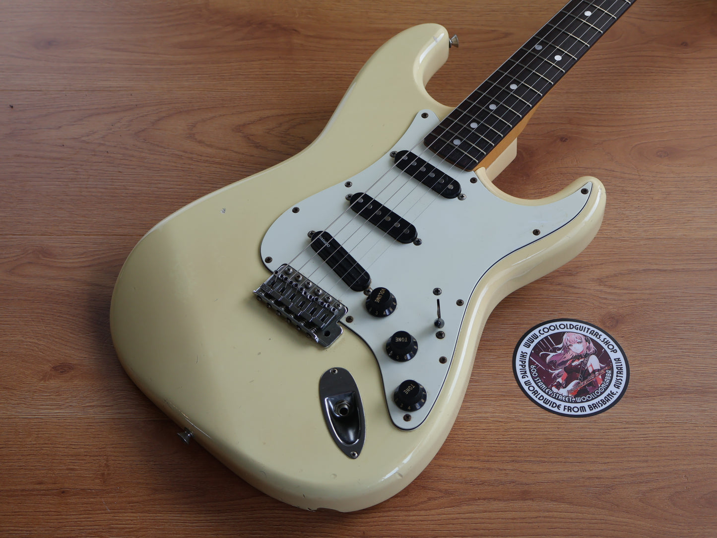 1989 Fender Japan ST72-55 '72 Reissue Stratocaster w/DiMarzio Fast Track (White)