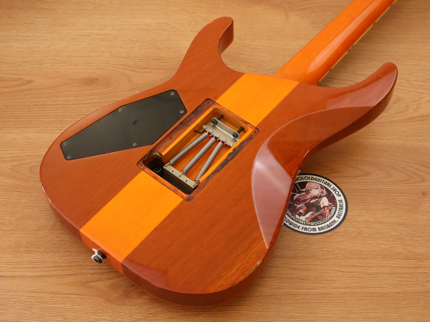 1987 ESP Japan Horizon-II FR Neckthrough Superstrat (Honey Amber)