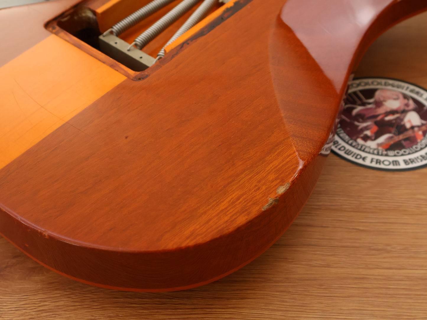 1987 ESP Japan Horizon-II FR Neckthrough Superstrat (Honey Amber)