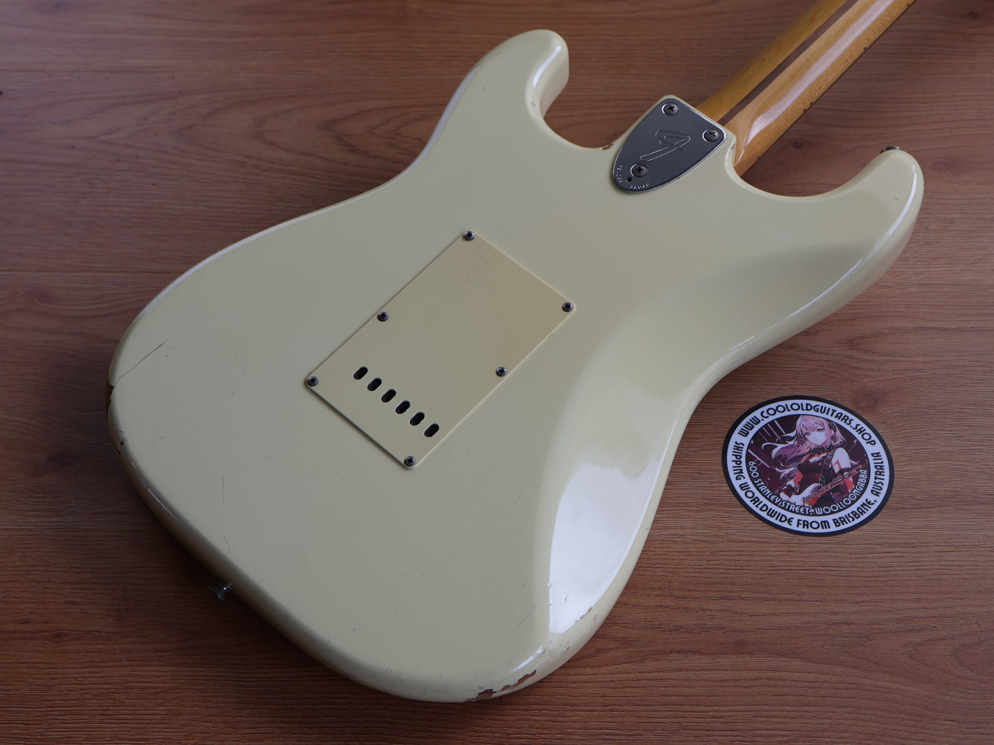 1989 Fender Japan ST72-55 '72 Reissue Stratocaster w/DiMarzio Fast Track (White)