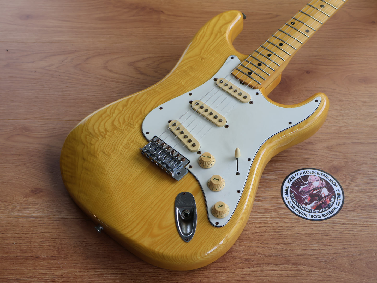1979 Yamaha Japan SR400 "Super Rock'n Roller" Stratocaster (Natural)