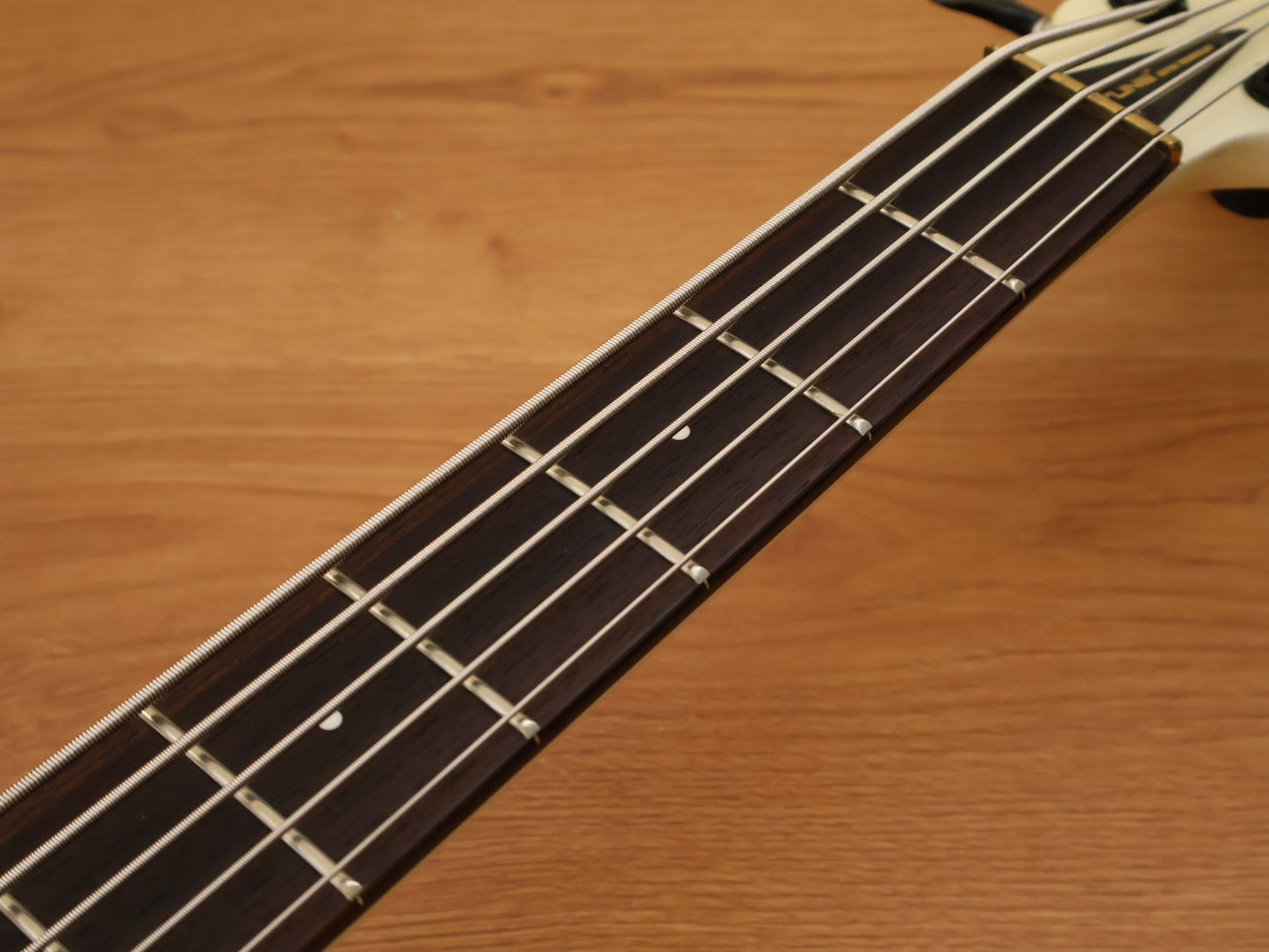 1990's Tune Bass Maniac TP-05 5-String Bass (Pearl White)