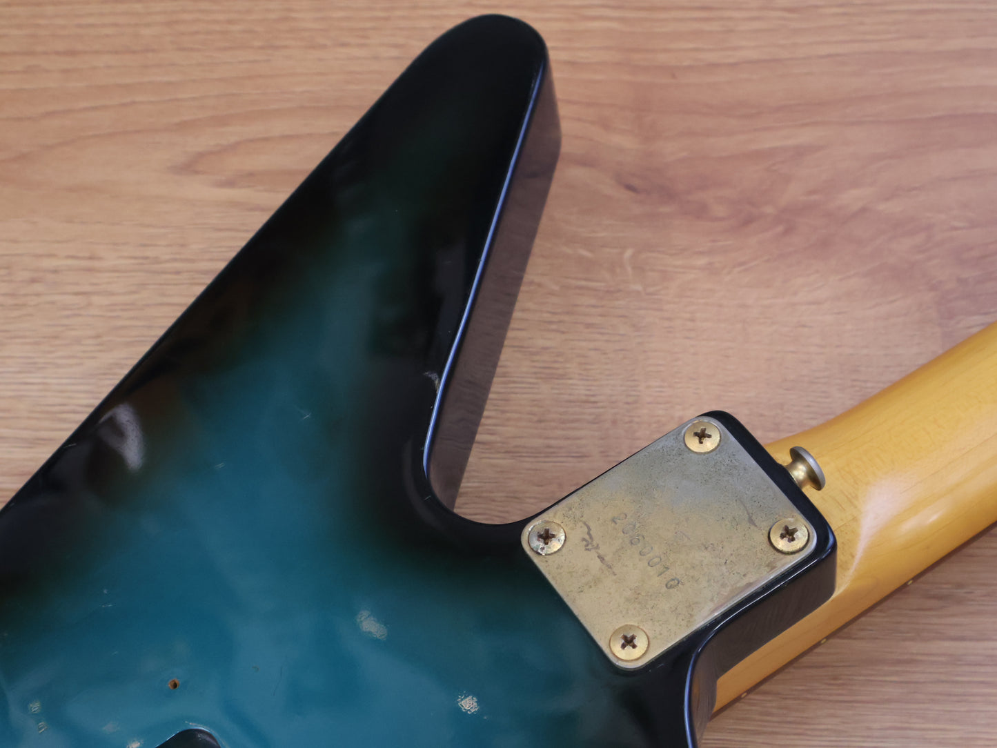 1980's Aria Pro II / Tokai Random Star (Blue Green Burst)