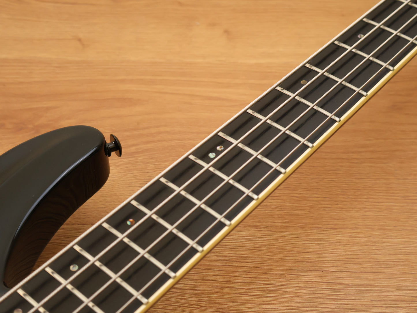 1987 ESP Japan Horizon-II Neckthrough Bass (Gloss Black)
