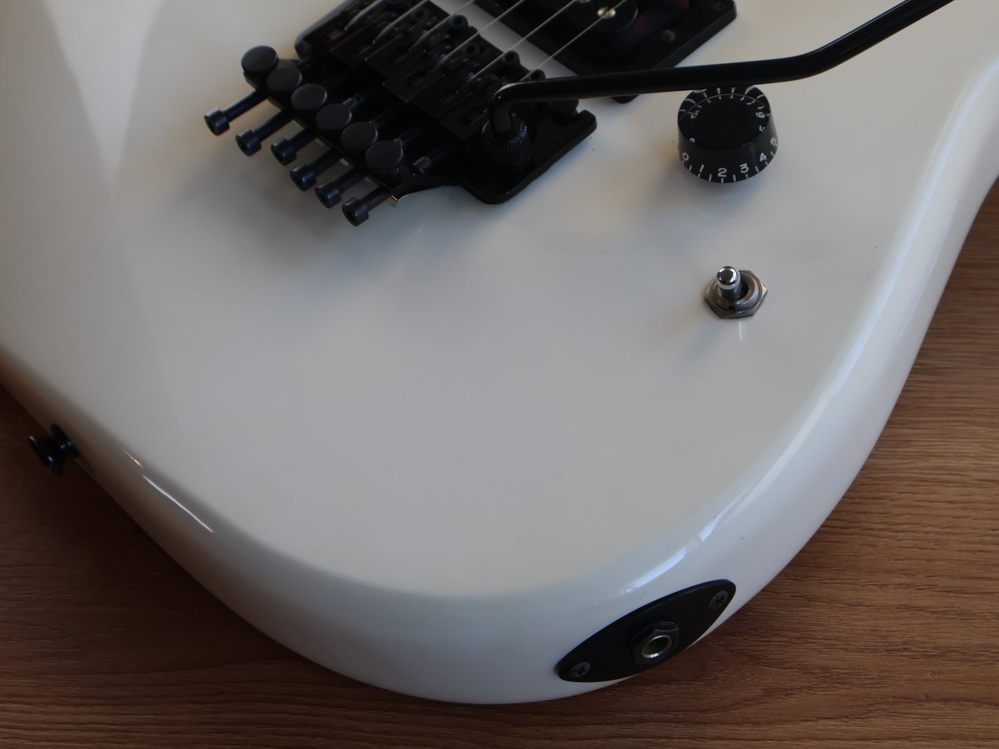 1986 ZEP Custom II (by ESP Japan) JZ-85B Superstrat (Aged White)