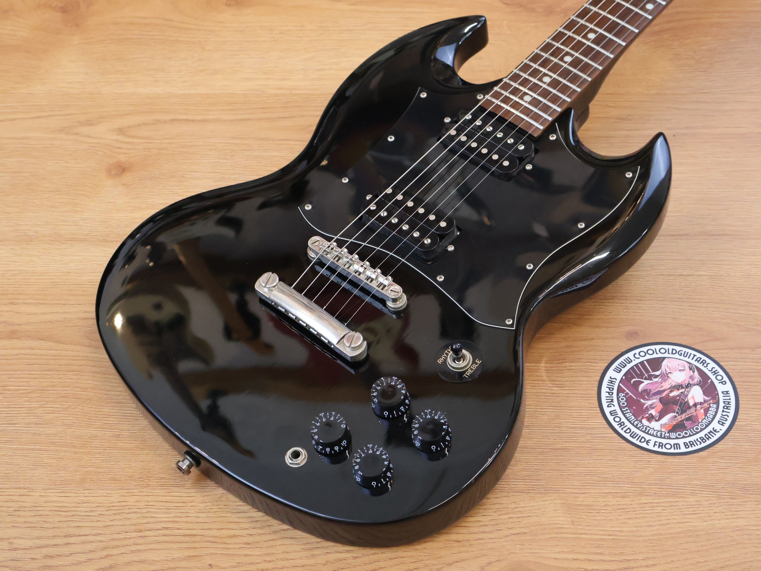 Epiphone G-310 SG (Black) – Cool Old Guitars
