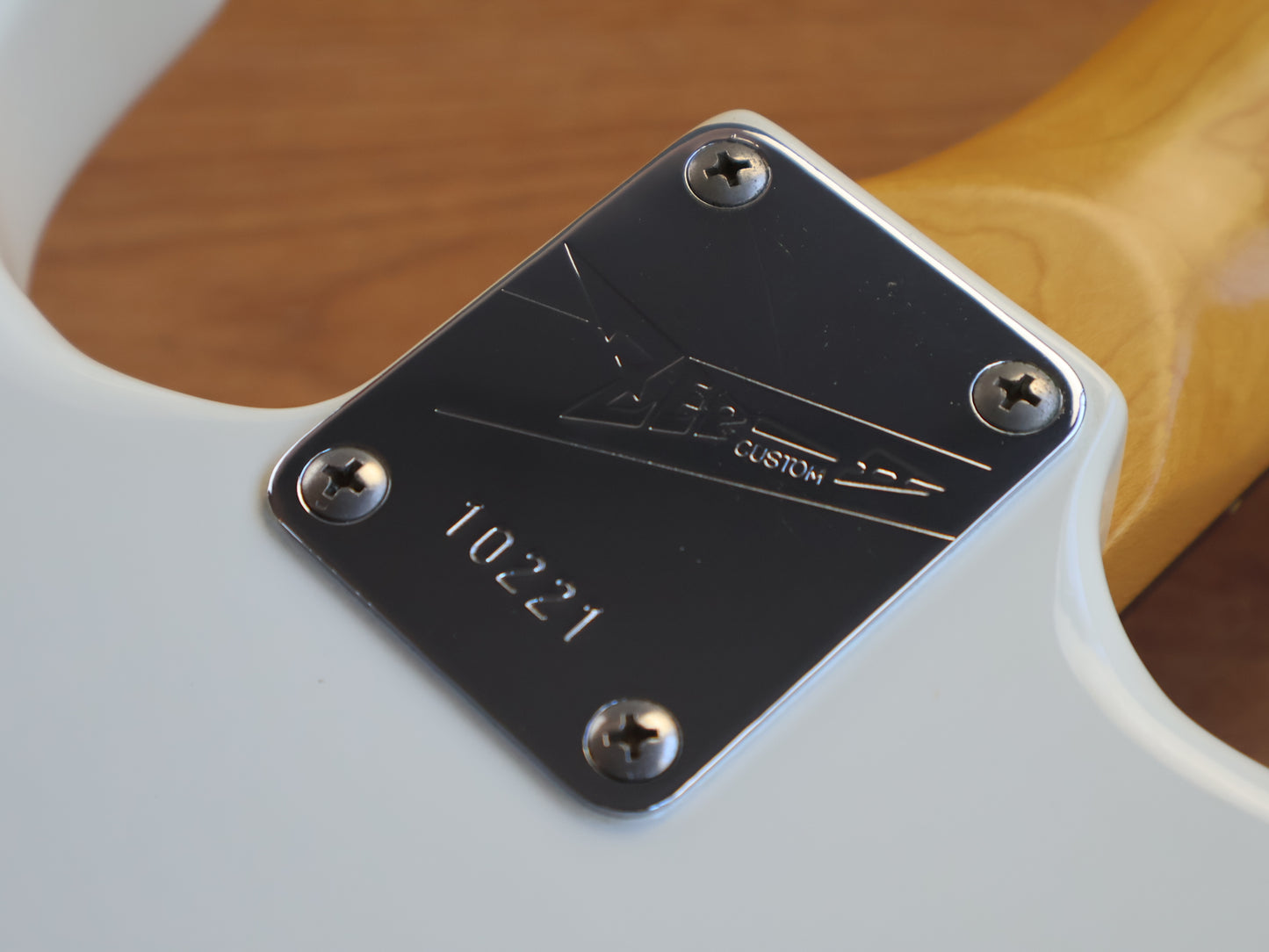 1986 ZEP Custom II (by ESP Japan) JZ-85B Superstrat (Aged White)