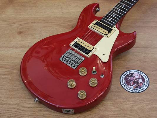 1981 Aria Pro II Japan CS-400 Cardinal Double Cutaway (Red)