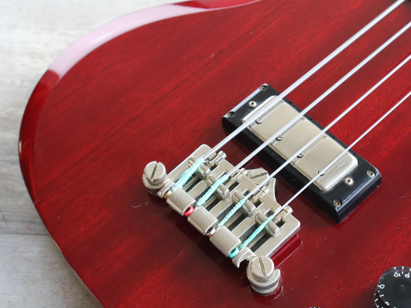 2010 Epiphone EB-3 SG Bass (Cherry Red)