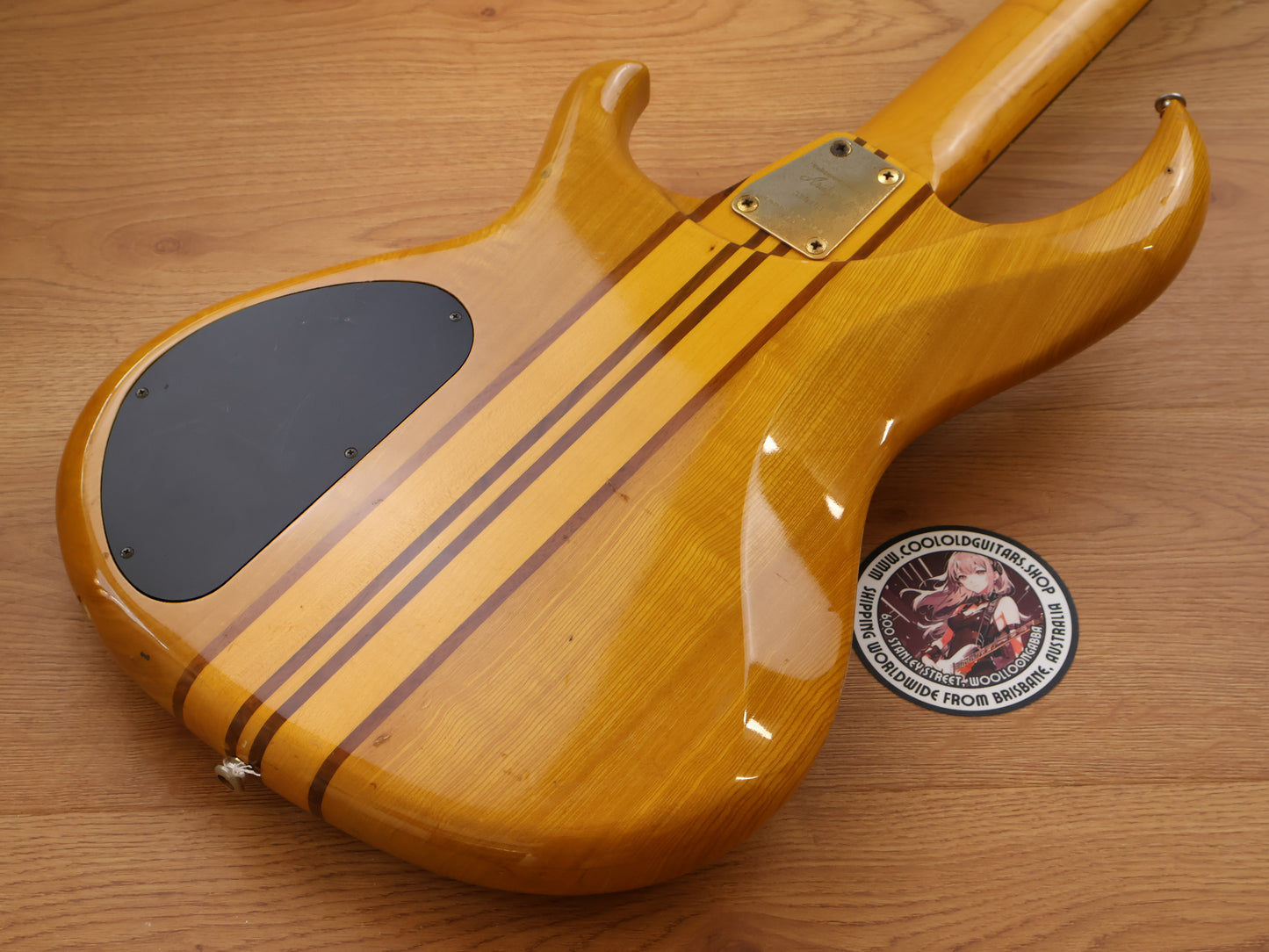 1991 Aria Pro II Japan SB-JR750 Bass (Natural)