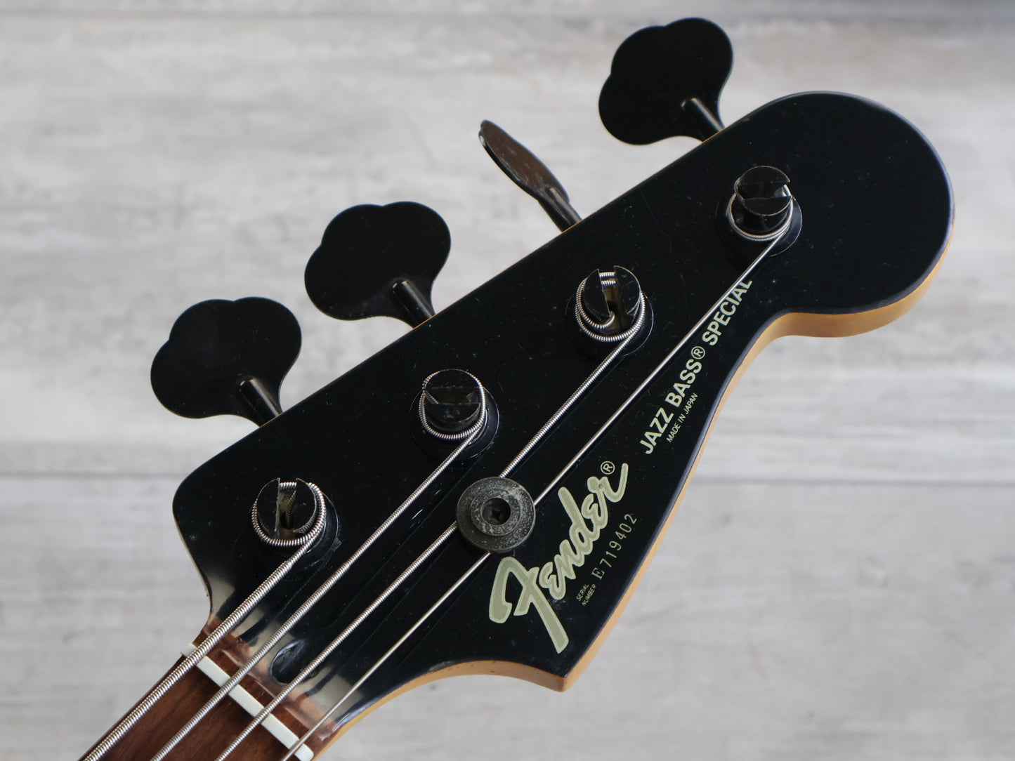 1987 Fender Japan "Jazz Bass Special" Duff McKagen Bass (Aged White)