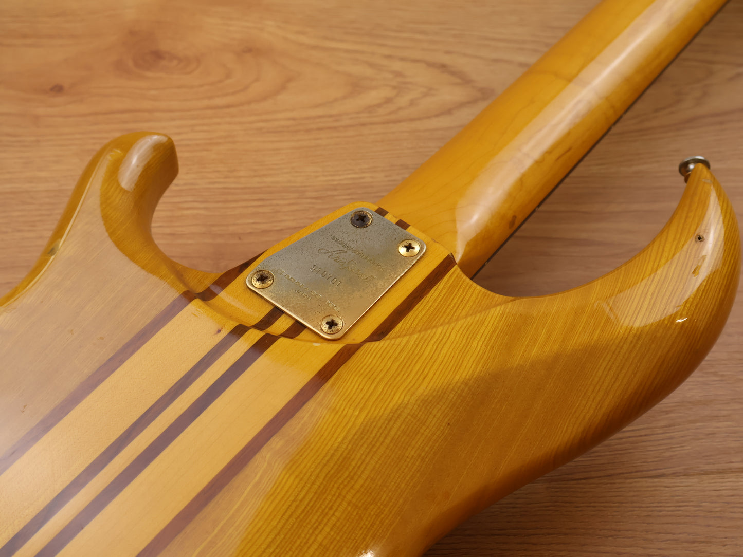 1991 Aria Pro II Japan SB-JR750 Bass (Natural)