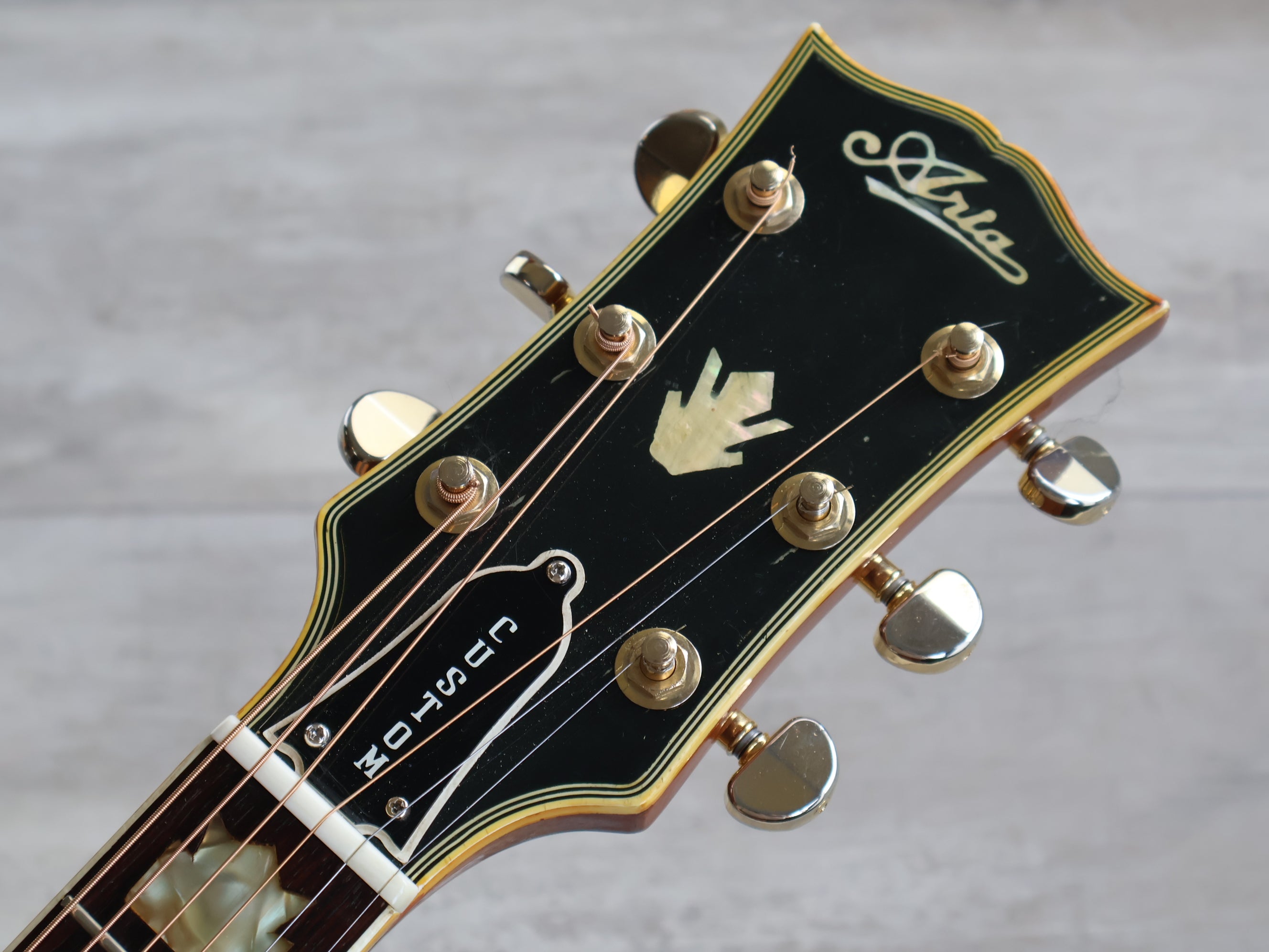1970's Aria Japan Model WJ-35 Jumbo Acoustic (Natural) – Cool Old