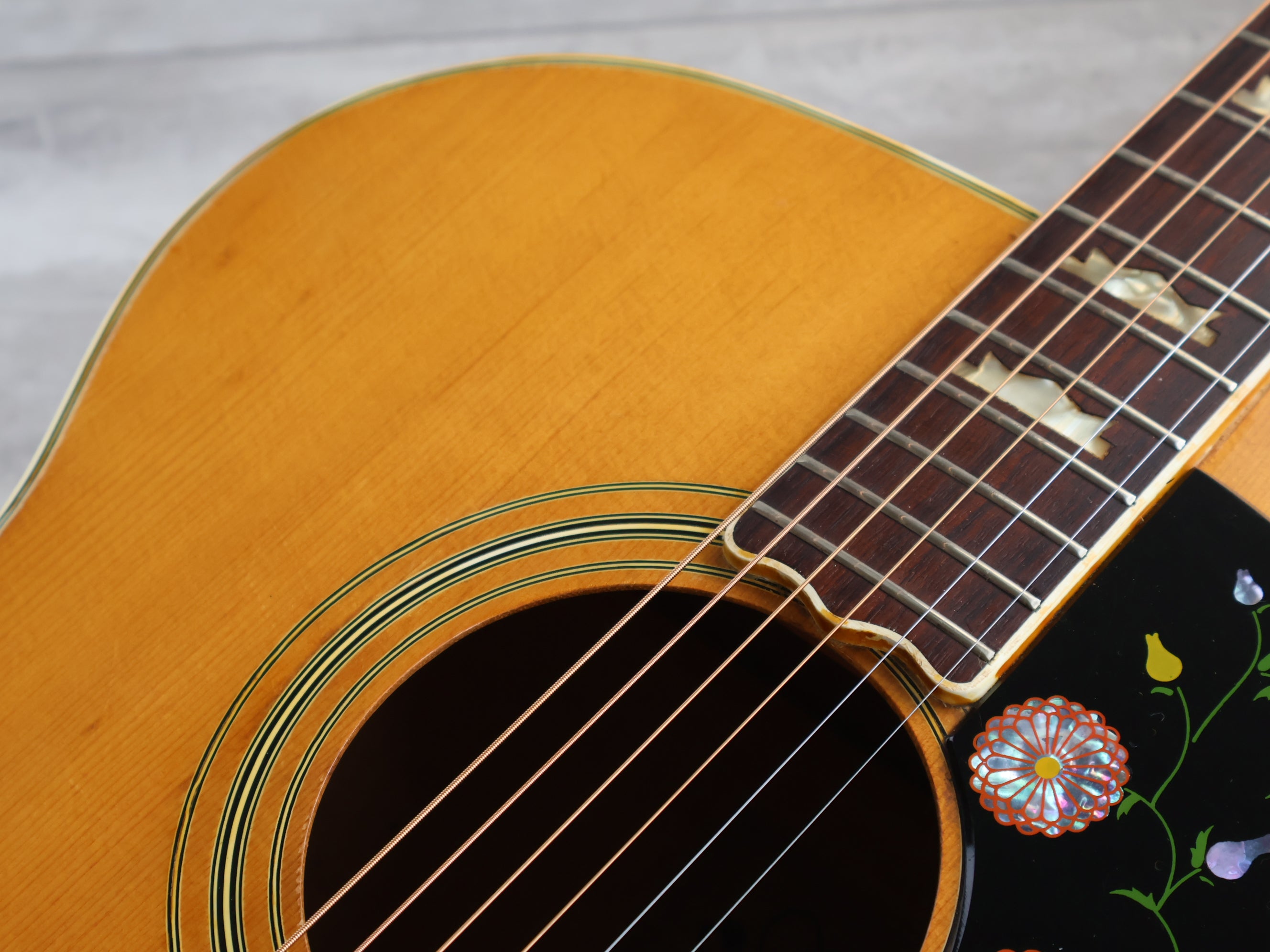 1970's Aria Japan Model WJ-35 Jumbo Acoustic (Natural) – Cool Old