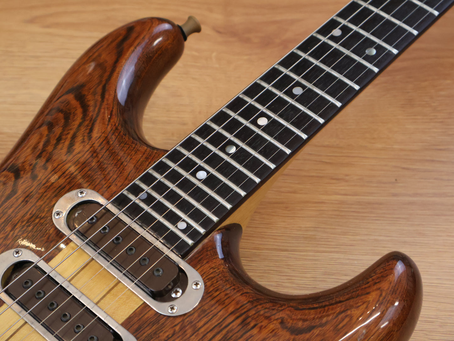 1979 Greco Japan GOII750 Neckthrough Stratocaster (Brown)