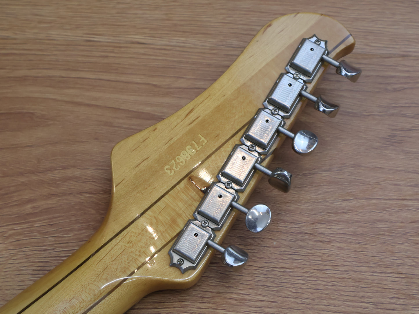 1979 Greco Japan GOII750 Neckthrough Stratocaster (Brown)