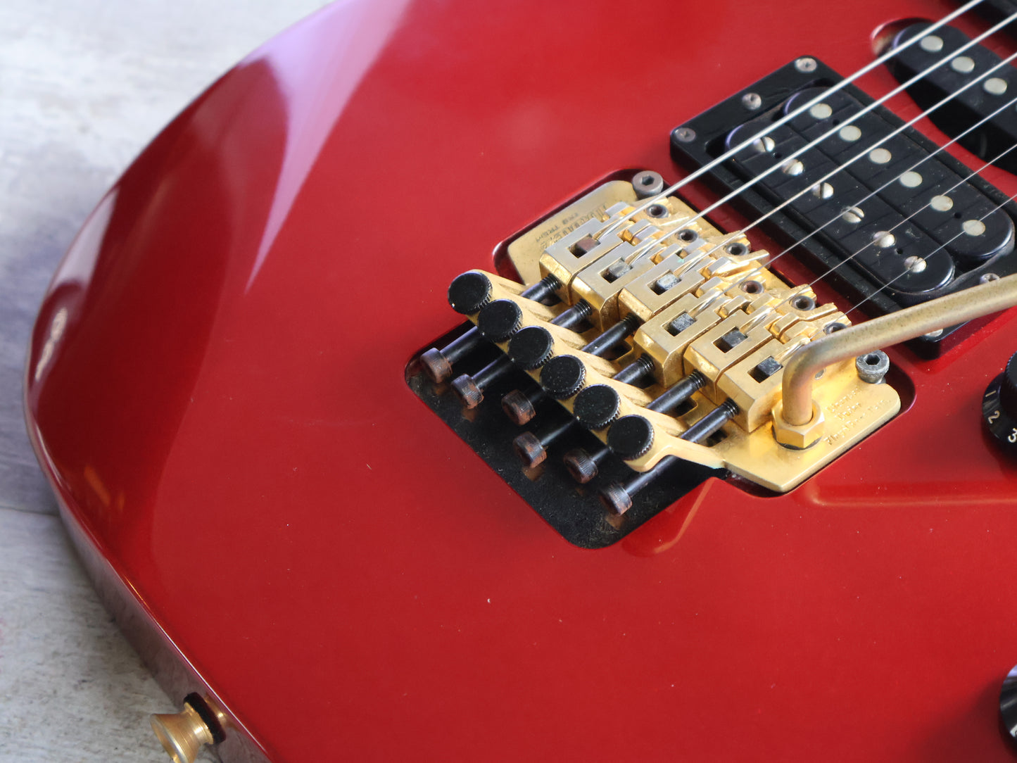 1994 Ibanez Japan RG370G HSH Superstrat (Metallic Red)