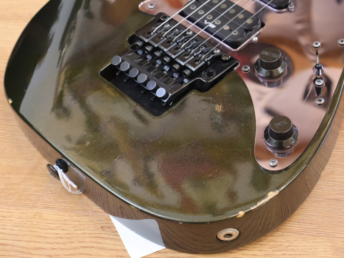 1996 Ibanez RGR-550 HSH Superstrat (Iron Pewter)