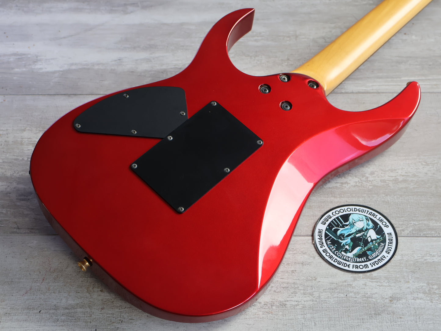 1994 Ibanez Japan RG370G HSH Superstrat (Metallic Red)