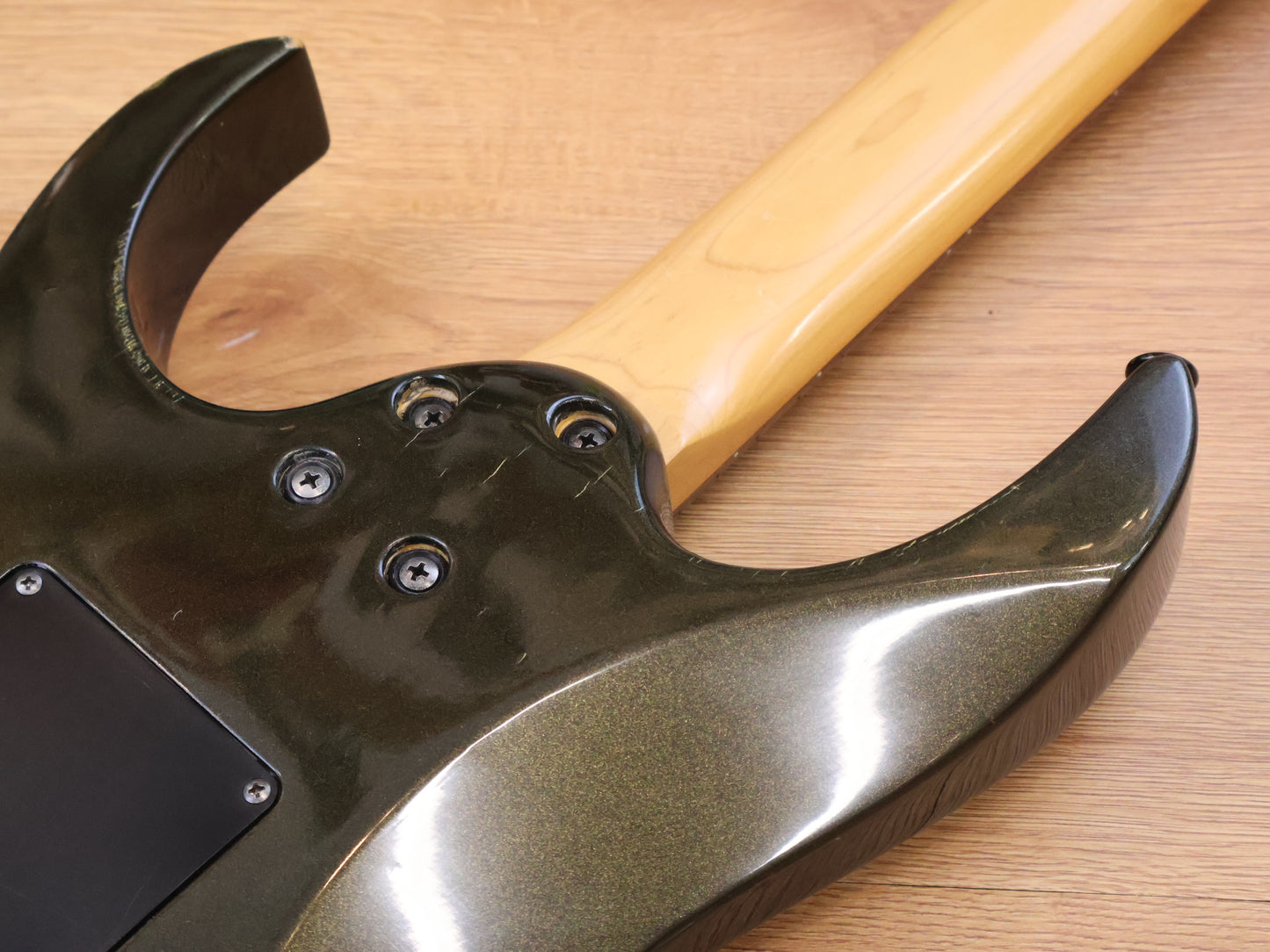 1996 Ibanez RGR-550 HSH Superstrat (Iron Pewter)