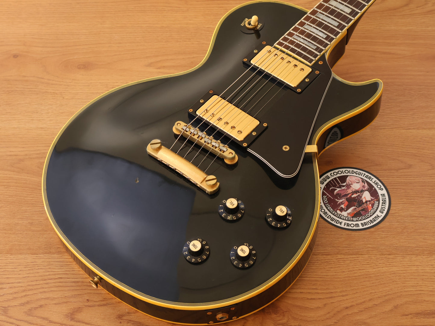 1990 Greco Japan EGC Les Paul Custom (Ebony)