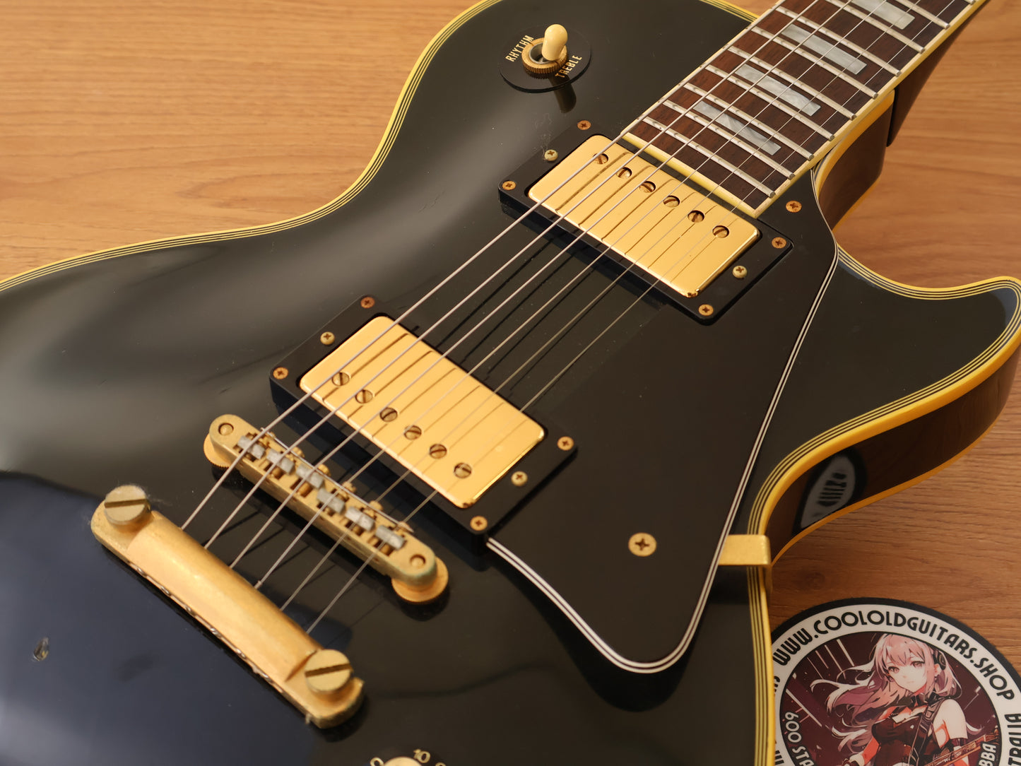 1990 Greco Japan EGC Les Paul Custom (Ebony)