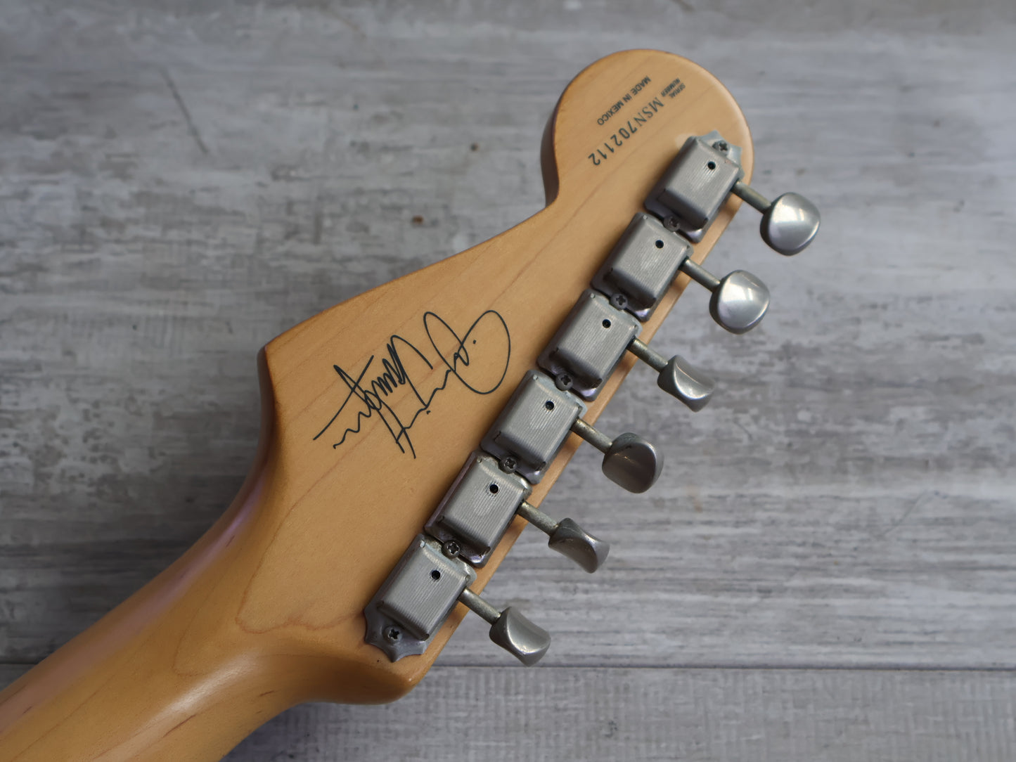 2005 Fender Jimmie Vaughan Tex-Mex Signature Stratocaster (Olympic White)